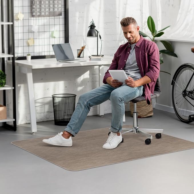 Blvornl Office Chair Mat for Hardwood Floor, Large Anti-Slip Hard Floor - Image 7