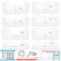 Tshirt-Ruler Guide Alignment Tool to Center Designs, T-Shirt Ruler Guide by Belalasuyu