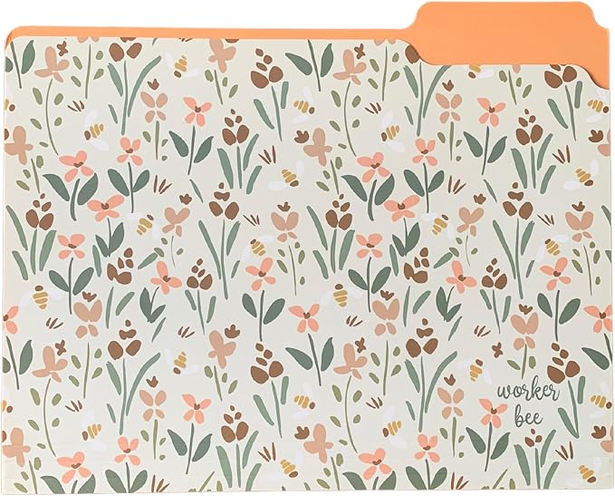 Steel Mill & Co. Set of 9 File Folders, Bees | Thick Sturdy Document Organizer - Image 7
