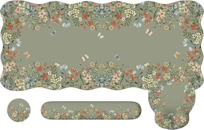 iCasso Desk Mat Set, Large Mouse Pad by iCasso