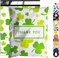 St Patrick's Day Poly Mailer 10x13 Inch 100 Pcs, Waterproof and Tear-Resistant by JOWLROEL