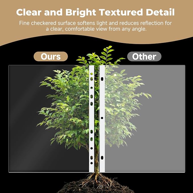 360 Pack Clear Sheet Protectors 8.5 x 11 Inch, Plastic Page Sleeves - Image 6