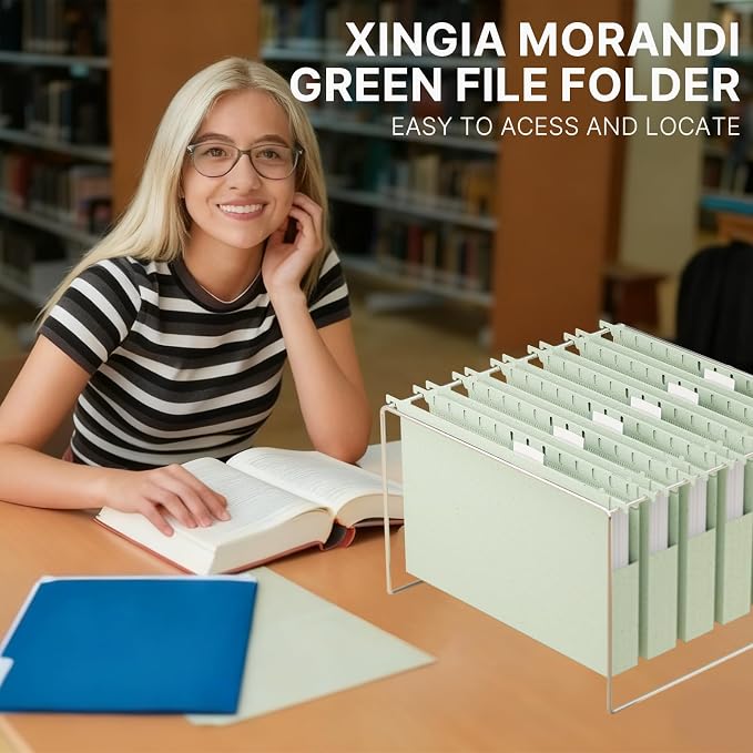 XINGIA Legal Size Hanging File Folders, Legal Hanging File Folders - Image 7