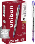 uniball Vision Elite Rollerball Pens, Bold Point, 12 Pack by uni-ball