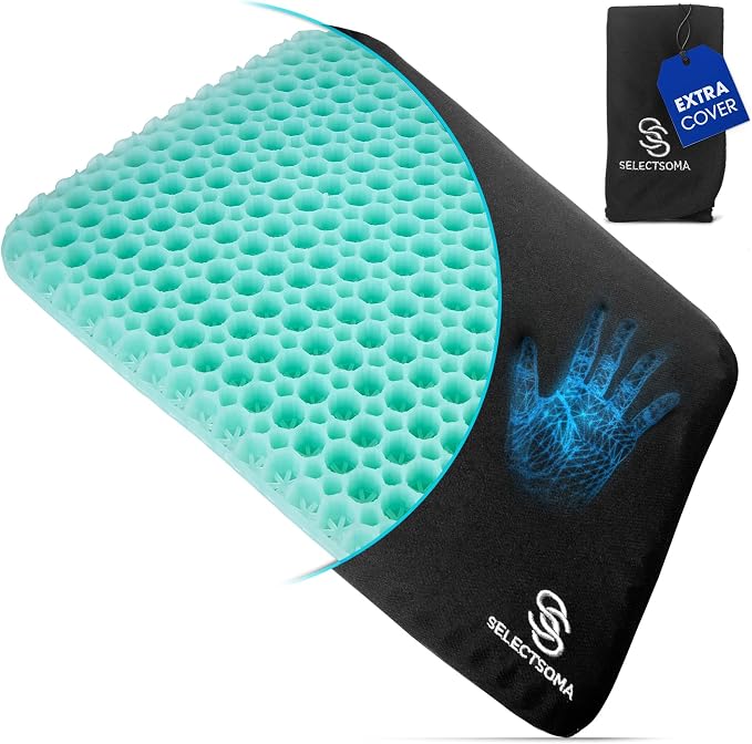 SelectSoma Mint Green Gel Seat Cushion by SelectSoma
