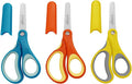 LIVINGO 3 Pack 5” Kids Scissors, Left/Right Handed Blunt Stainless Safety by LIVINGO