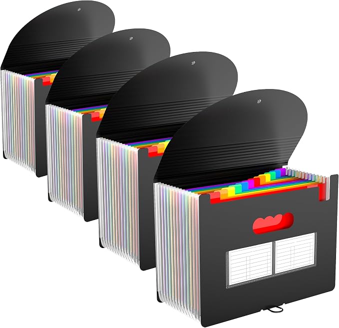 4 Pack Expanding File Folder by MAIMIS