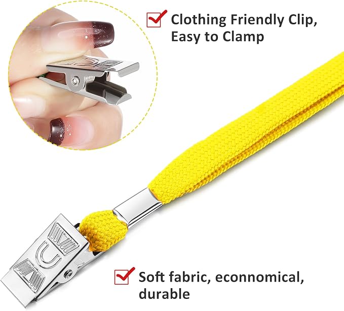 Marspark 200 Pcs ID Badge Holder - Image 6