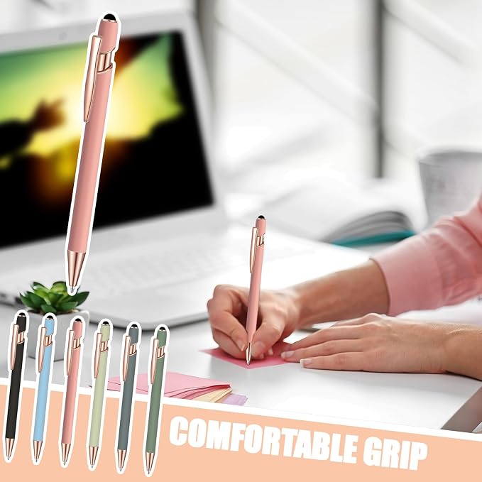 6 Pcs Blue Ink Ballpoint Pen - Image 6