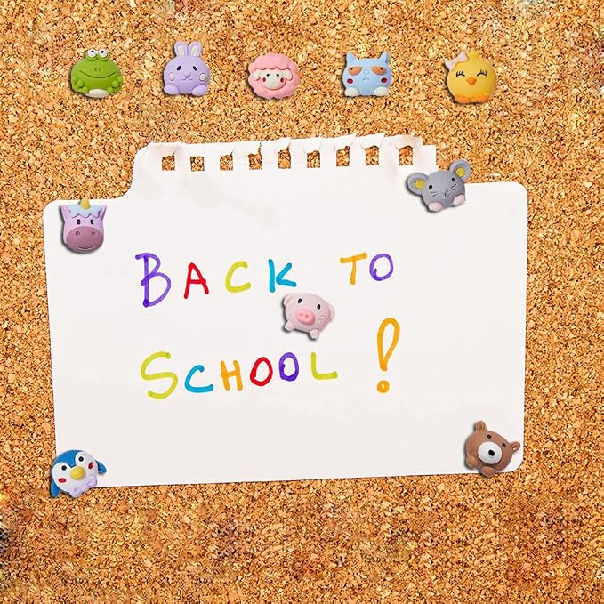 30 Pcs Animal Push Pins Decorative Push Pins Cute Animal Thumbtack - Image 4