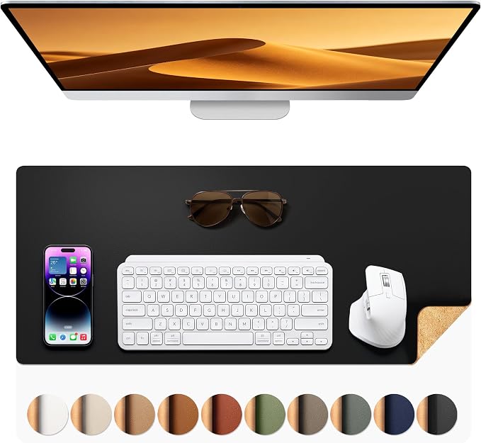 Aothia Dual-Sided Desk Pad by AothiaSimpleNaturalUnique