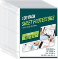 Sheet Protectors 8.5 x11 Inch Clear Page Protectors by UPZDER