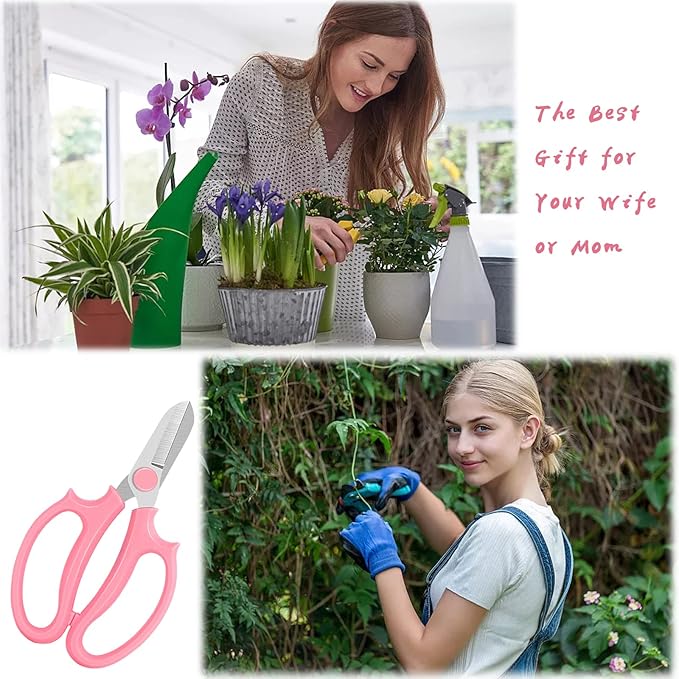 3 Pcs Garden Scissors Floral Shears, Professional Floral Scissors - Image 7