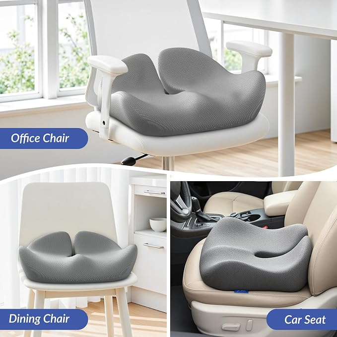 ZIKEE Pioneering Seat Cushion for Pressure Relief, Ergonomic Office Chair - Image 8