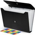 Expanding File Folder, 13 Pockets Accordion File Organizer, A4 Letter Size by Nicecho