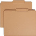 Smead File Folder, Reinforced 2/5-Cut Tab Right of Center, Guide Height by SMEAD
