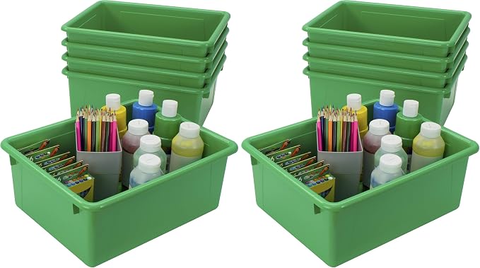 Storex Letter Size Deep Storage Tray – Organizer Bin by Storex