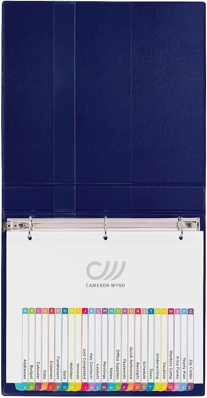 Avery A-Z Dividers for 3 Ring Binders, 26 Tabs per Set, Customizable Table of - Image 4