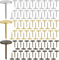 99pcs Flat Head Thumb Tacks for Wall, Meta Pins, 0.43 x 0.67 in | Heavy Duty by Unknown