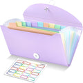 Nicecho Receipt Coupon Organizer, 13 Pockets Small Accordion File Organizer by Nicecho