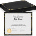 Fainne 50 Pcs Single Sided Certificate Holder Diploma Covers by Fainne