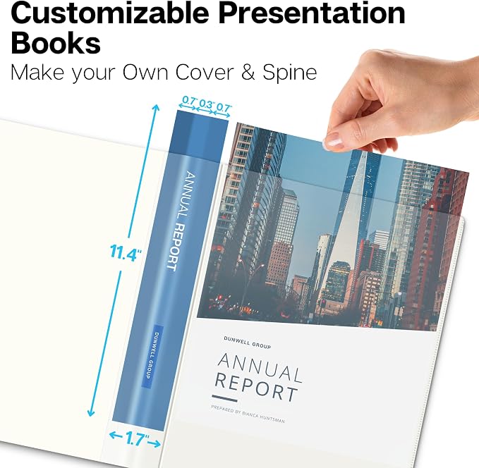 Dunwell 12-Pocket Presentation Binder - Image 2