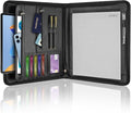 Leather Padfolio Portfolio Binder Organizer, by Mkobon