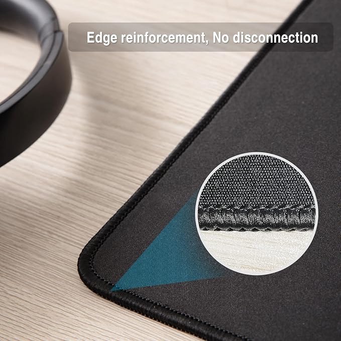 Zhithink 17 Pcs Computer Mouse Pad, Non-Slip Rubber Base and Textured Stitched - Image 4