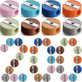 Resurhang 200 Pcs Sharpeners in Bulk Pocket Sized Mini Round Handheld Sharpener by Resurhang