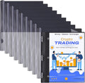 10 Pack Report Covers with 3-Prong Fasteners, Presentation Folders Letter by Unknown