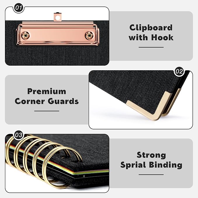 EYROZILL Clipboard with Storage, Clipboards - Image 3
