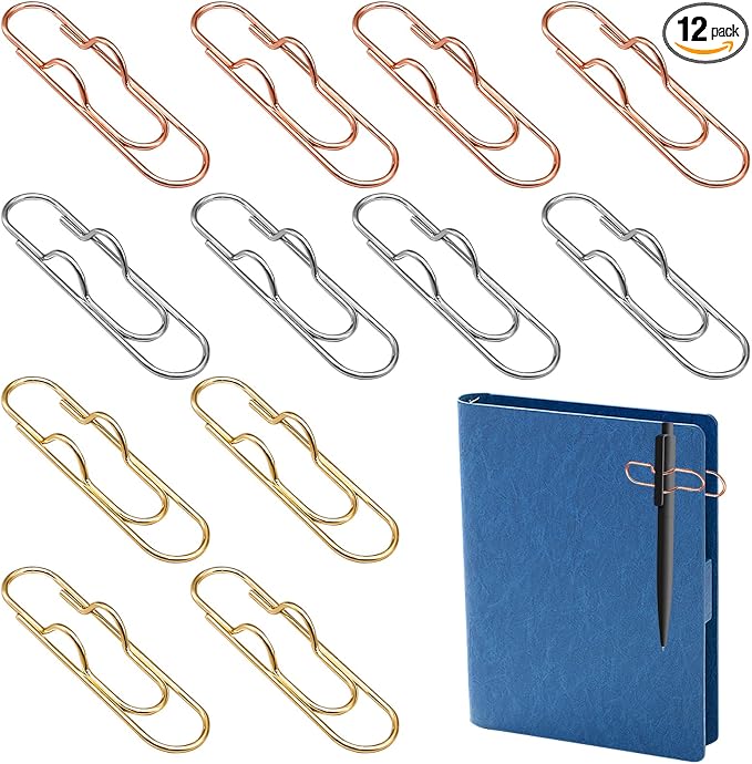 12Pcs Pen Holder Clips by HINGTAI