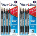 Paper Mate Profile Ballpoint Pen, Retractable, Medium 1 Mm, Translucent Black by Unknown