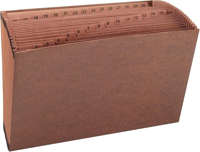 Smead TUFF Expanding File, 31 Pockets, Legal Size by SMEAD
