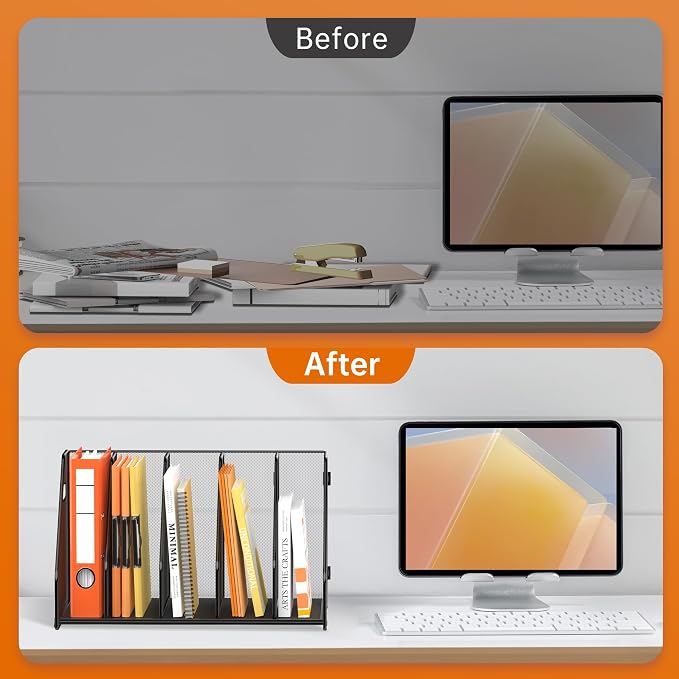 SUPEASY Binder Organizer, Magazine File Holder - Image 6