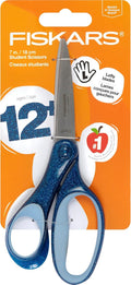 Fiskars 7" SoftGrip Left-Handed Student Glitter Scissors by Unknown