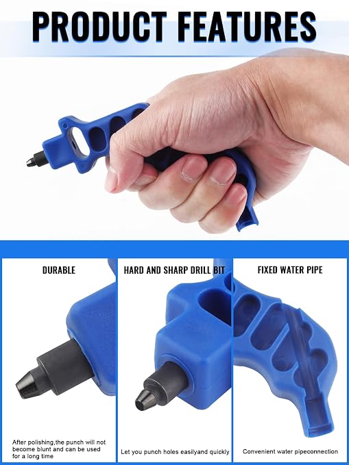 Kalolary 2Pcs Drip Irrigation Tubing Hole Punch, Drip Tube Hole Punch Tool - Image 6