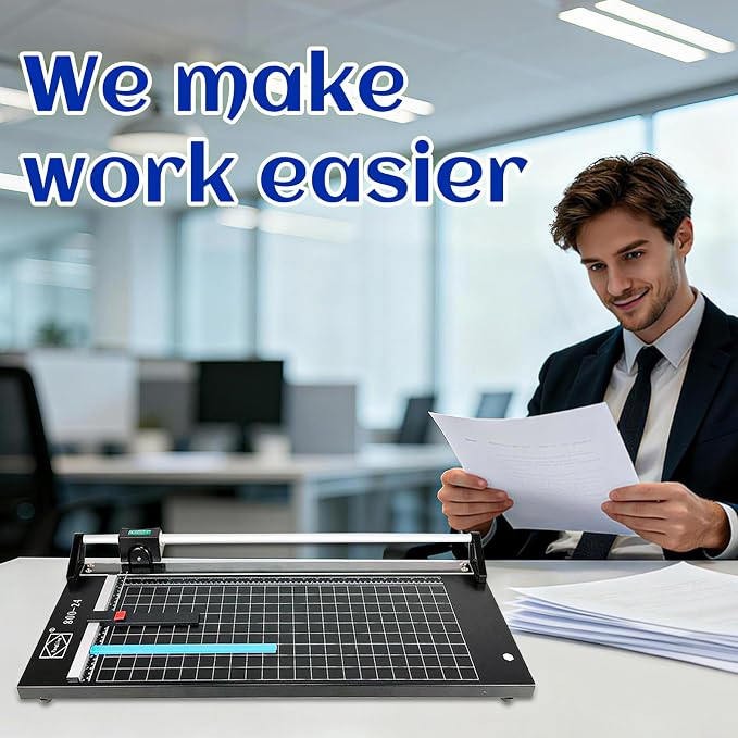 24 Inch Manual Precision Rotary Paper Trimmer, Rotary Paper Cutter Trimmer - Image 6