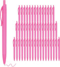 deegtran Pens Bulk, 50 Pack No Bleed Click Pens, Wholesale Retractable by DEEGTRANPENS