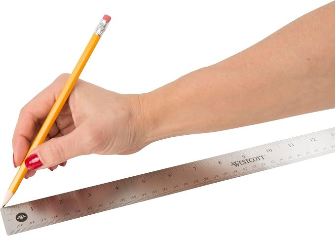 Westcott Stainless Steel Ruler Set - Image 4