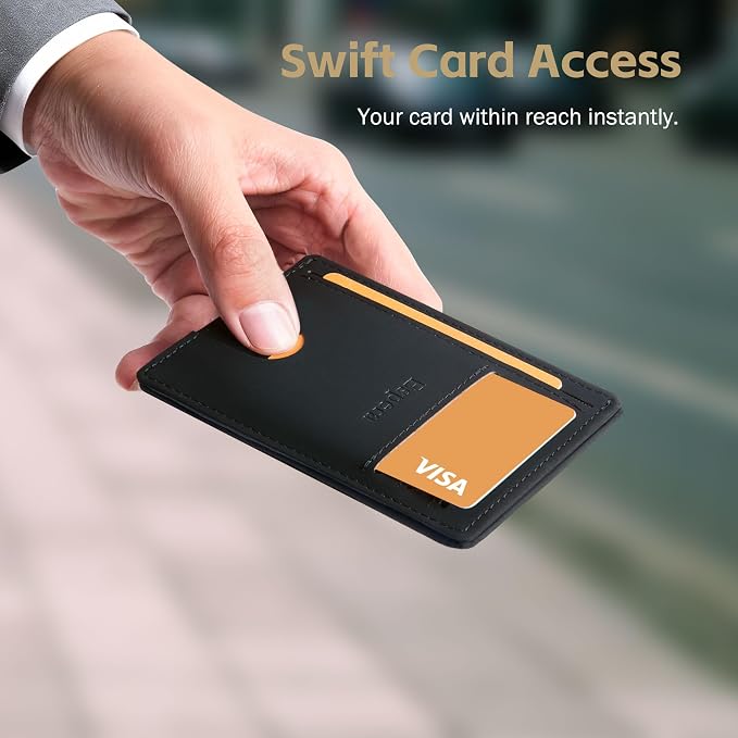 Espera Slim Minimalist Front Pocket Wallet - Image 4