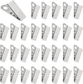 ID Badge Holder ZZLZX 30PCS Alligator Style Metal ID Clip Findings, Premium by ZZLZX