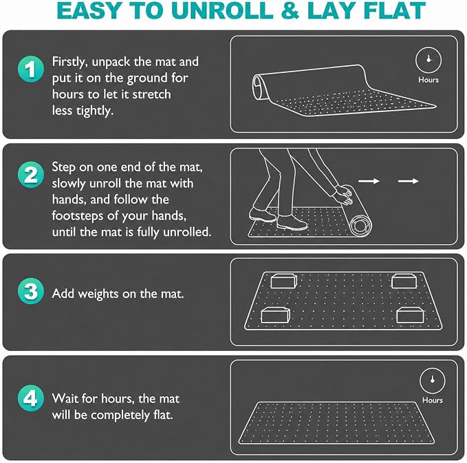 Thickened Chair Mat for Carpet - Image 7