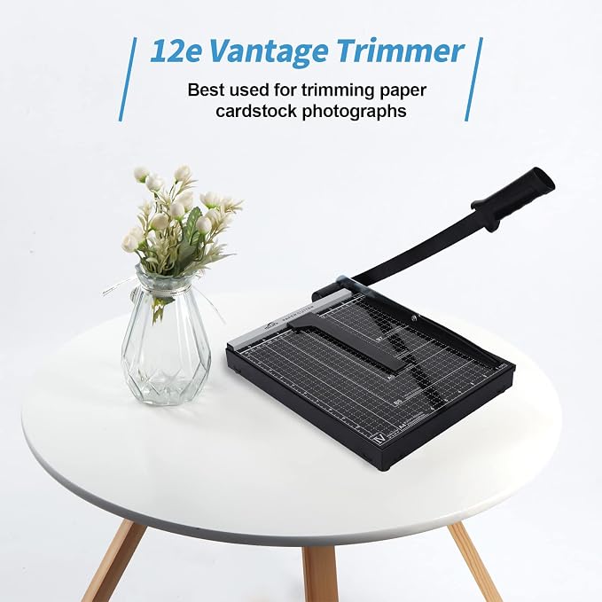 ISDIR Guillotine Paper Cutter 12" - Image 7
