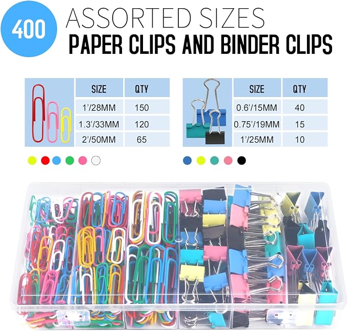 Paper Clips Binder Clips - Image 2