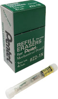 Pentel Refill Eraser for Mechanical Pencils, 12 Tubes, 4 Erasers Per Tube by PentelofAmerica