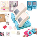 BAOFALI 2Pcs/Set Stamp Puncher 1inch &1.5inch Square Postage Stamp Punch |Stamp by BAOFALI