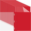 Teling 150 Pcs Clear Front Report Covers Bulk by Teling