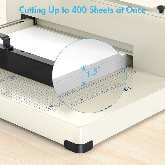 MAKEASY Paper Cutter 12 Inch, Heavy Duty Paper Cutter - Image 2