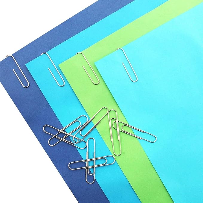 Vinaco Paper Clips Smooth Silver, 100 Pack Paper Clips Large 2Inch, Durable & - Image 6